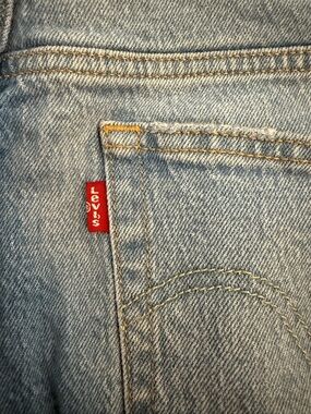 Levi's Light Blue Denim Jeans with Red Tab